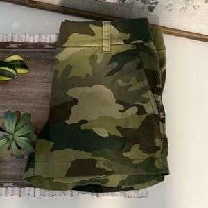 J. Crew Camouflage Shorts